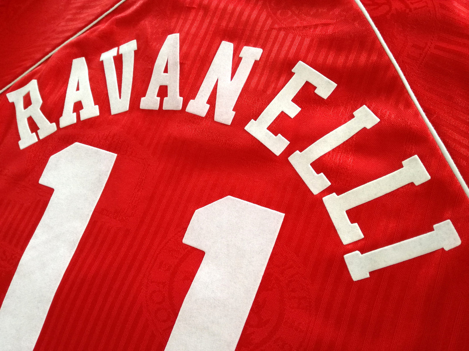 1995/96 Middlesbrough Home Premier League Football Shirt Ravanelli #11 (XXL)