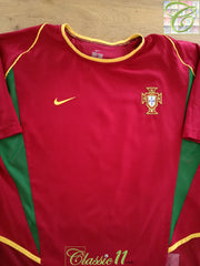 2002/03 Portugal Home Player Issue Football Shirt