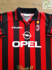 1997/98 AC Milan Home Football Shirt