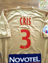 2007/08 Lyon Away Ligue 1 Player Issue Football Shirt Cris #3