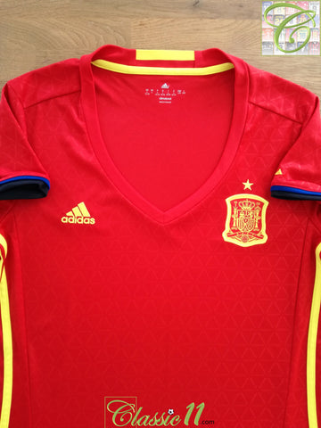 2015/16 Spain Home Football Shirt