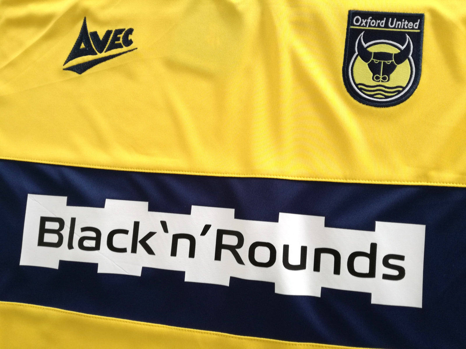 2014/15 Oxford United Home Football League Shirt O'Dowda #15 (L) *BNWT*