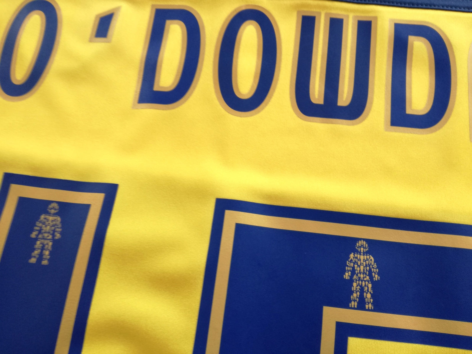 2014/15 Oxford United Home Football League Shirt O'Dowda #15 (L) *BNWT*