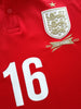 2013 England Away '150th Anniversary' Player Issue Football Shirt #16 (XL)