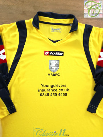 2009/10 Hampton & Richmond Borough Away Long Sleeve Football Shirt
