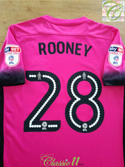 2016/17 Hartlepool Utd Away League Two Football Shirt Rooney #28