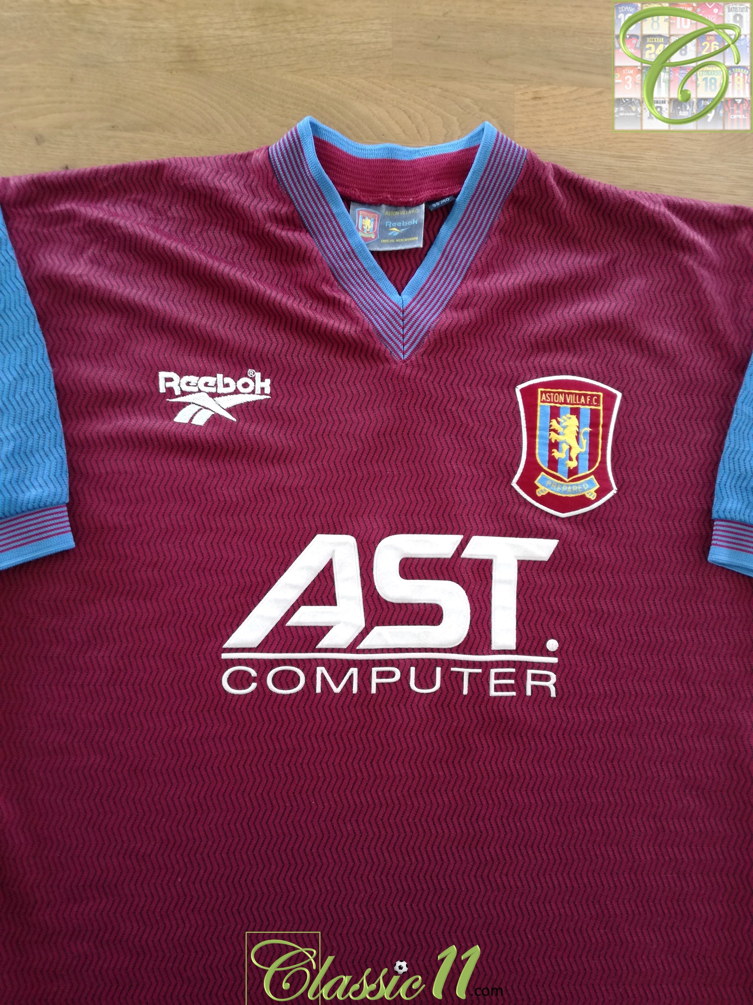 1997/98 Aston Villa Home Football Shirt (Y)