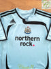 2007/08 Newcastle United Away Premier League Football Shirt Smith #17 (B)