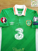 2016 Republic of Ireland Home European Championship Football Shirt