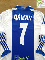 2008/09 Universitatea Craiova Away Long Sleeve Football Shirt Găman #7