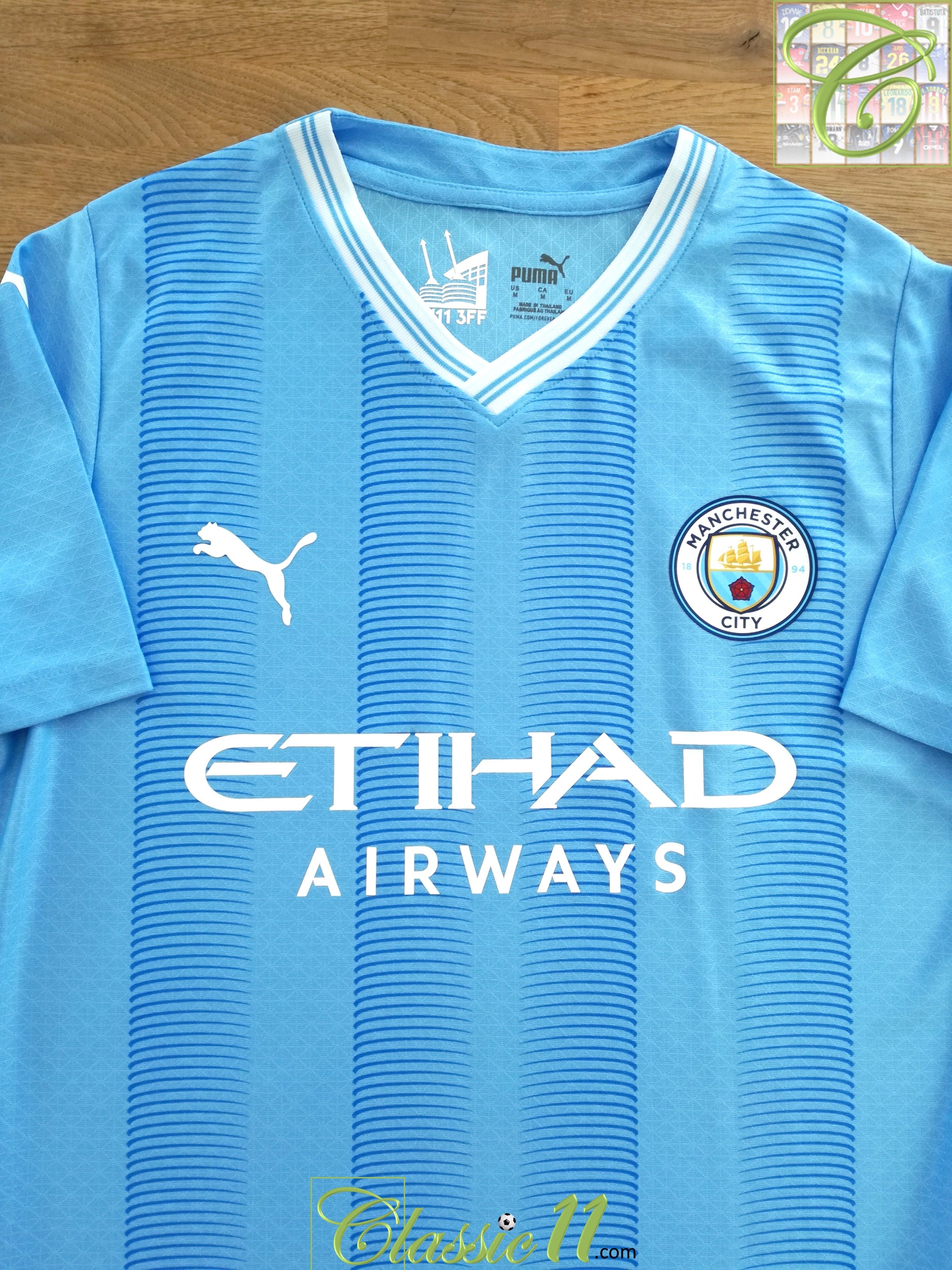 2023/24 Manchester City Home Ultraweave Football Shirt