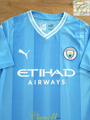 2023/24 Manchester City Home Ultraweave Football Shirt