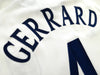 2001/02 England Home Football Shirt Gerrard #4 (XL)