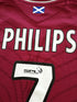 2008/09 Hearts Home SPL Football Shirt Philips #7 (L)