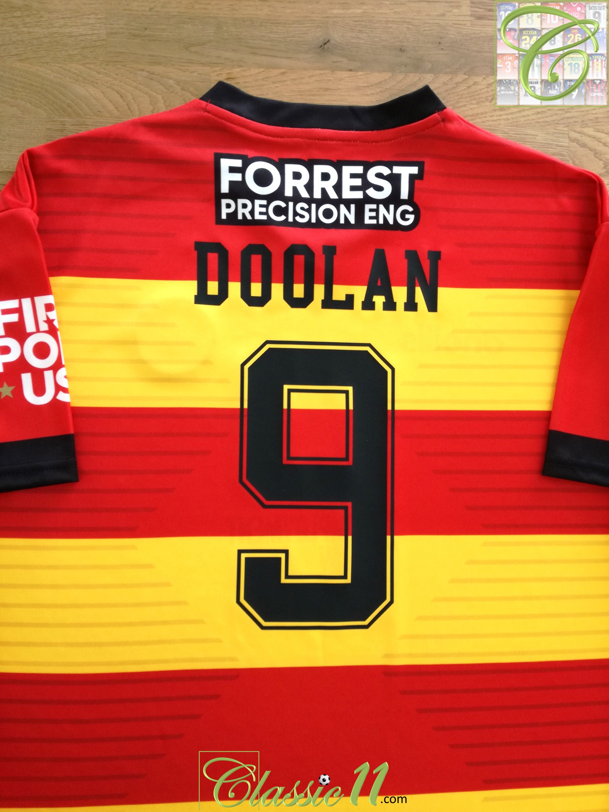 2022/23 Partick Thistle Home Football Shirt Doolan #9