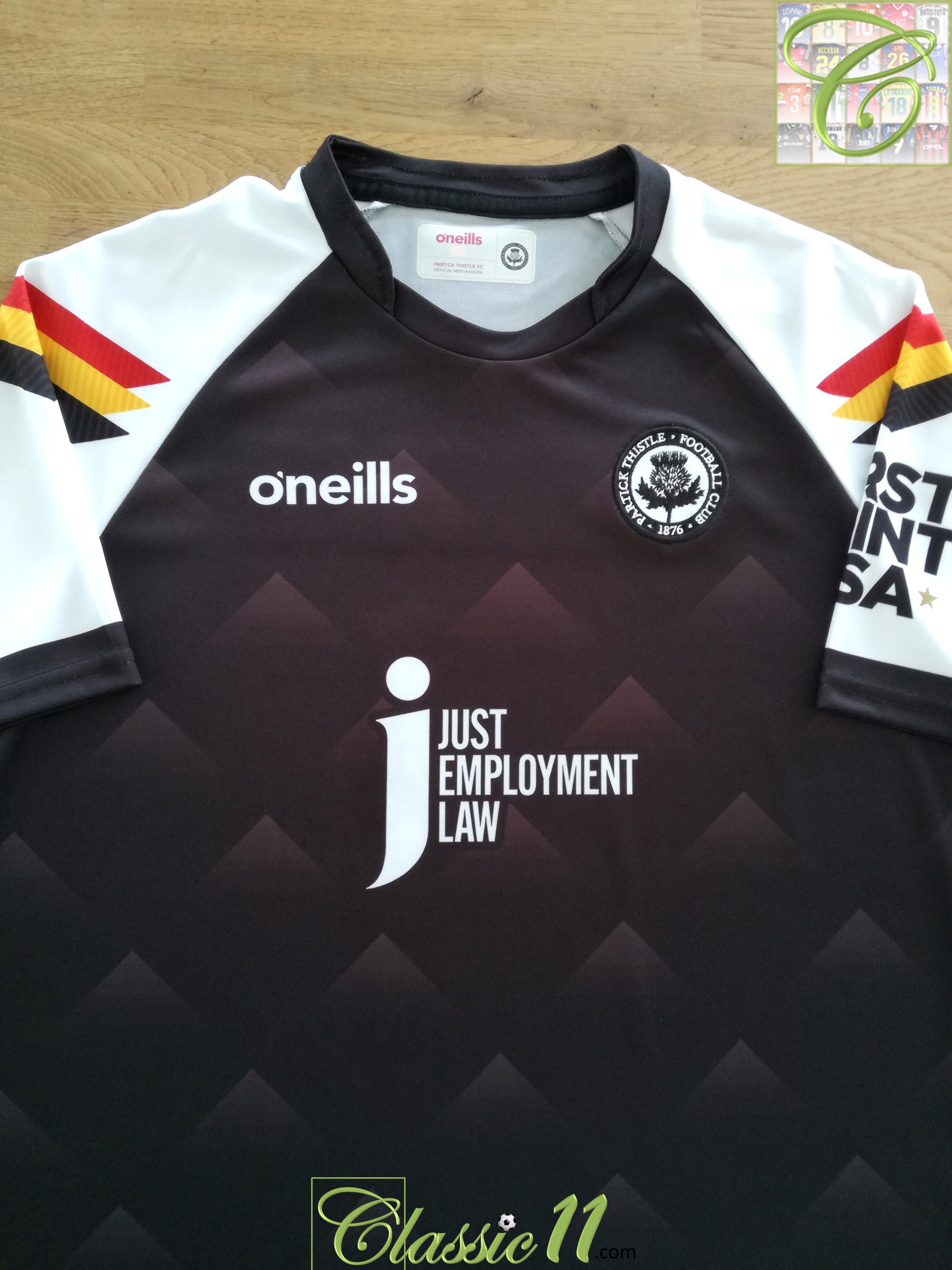 2022/23 Partick Thistle Away Football Shirt