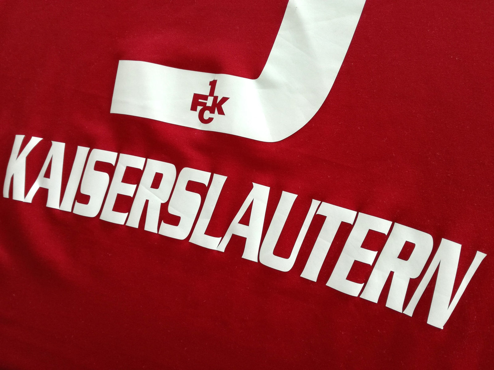 2006/07 1. FC Kaiserslautern Home Bundesliga Football Shirt Beda #3 (M)