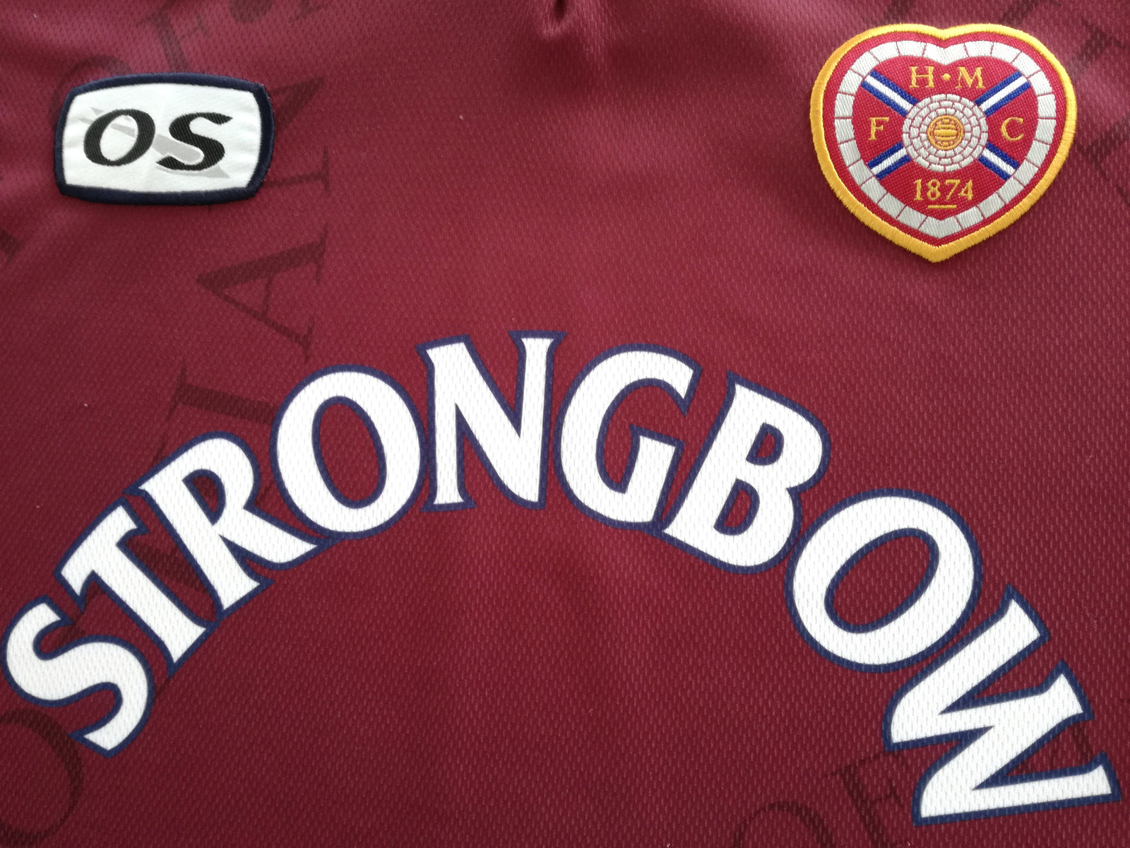 1998/99 Hearts Home Football Shirt (L)