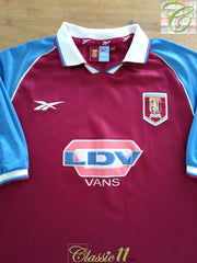 1998/99 Aston Villa Home Football Shirt