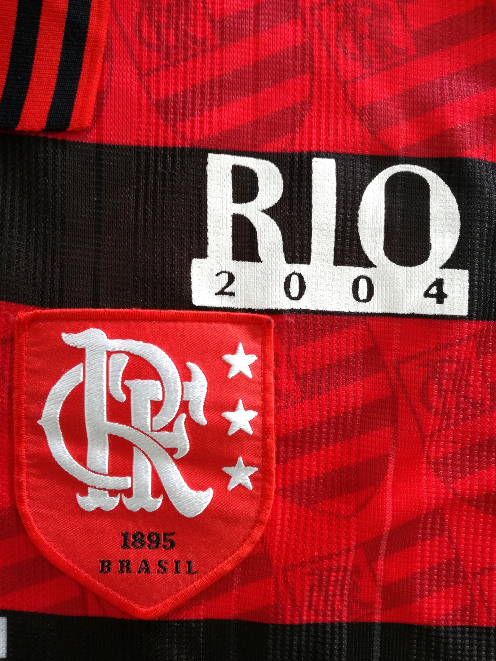 1996 Flamengo Home Centenary Football Shirt #10 (L)