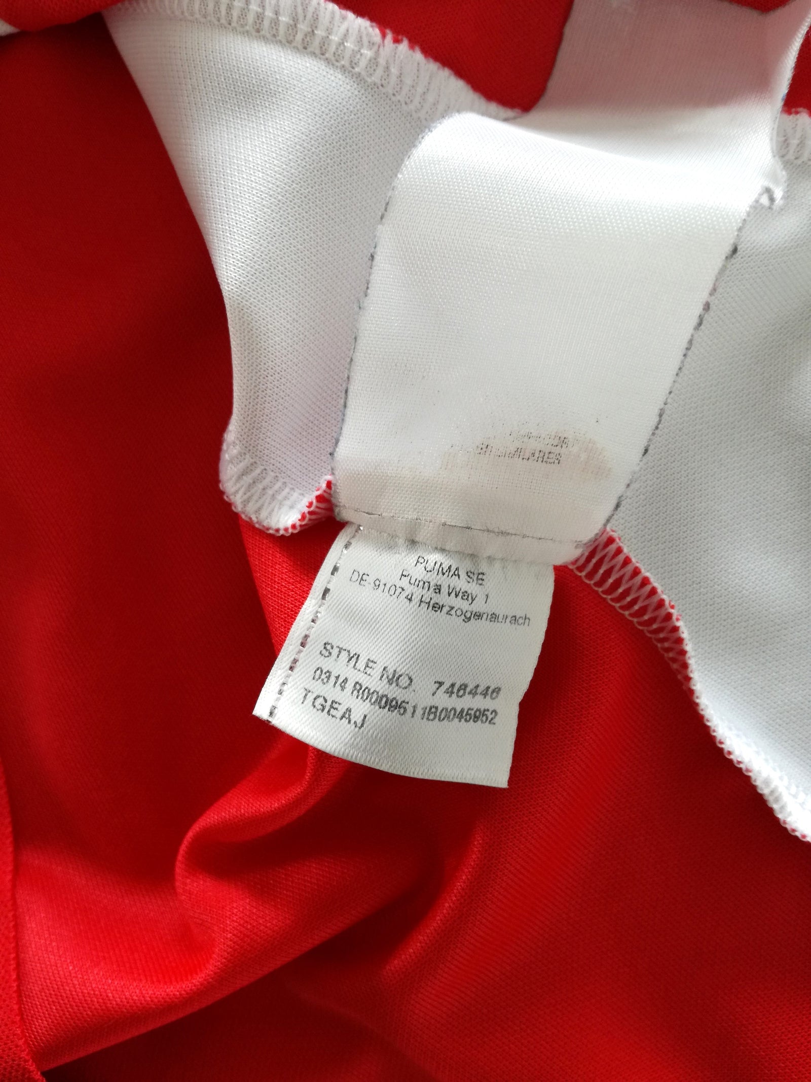 2014/15 Arsenal Home Football Shirt (M)