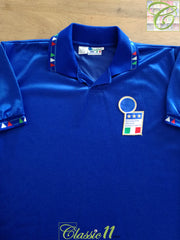 1992/93 Italy Home Football Shirt