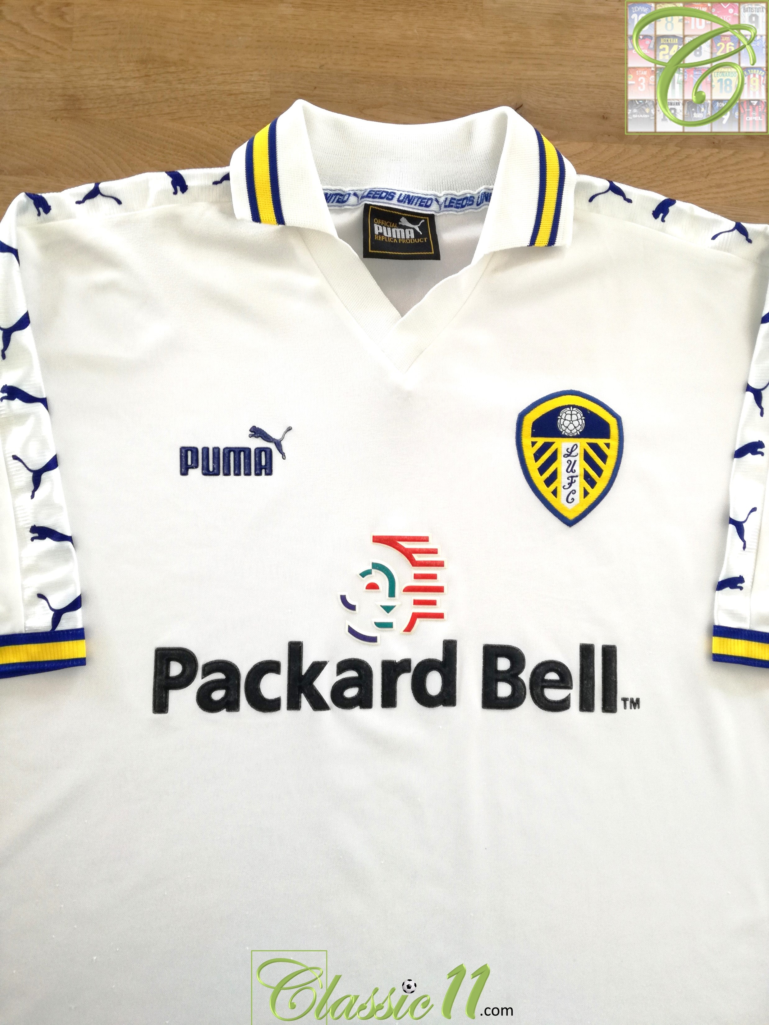 1998/99 Leeds Utd Home Football Shirt