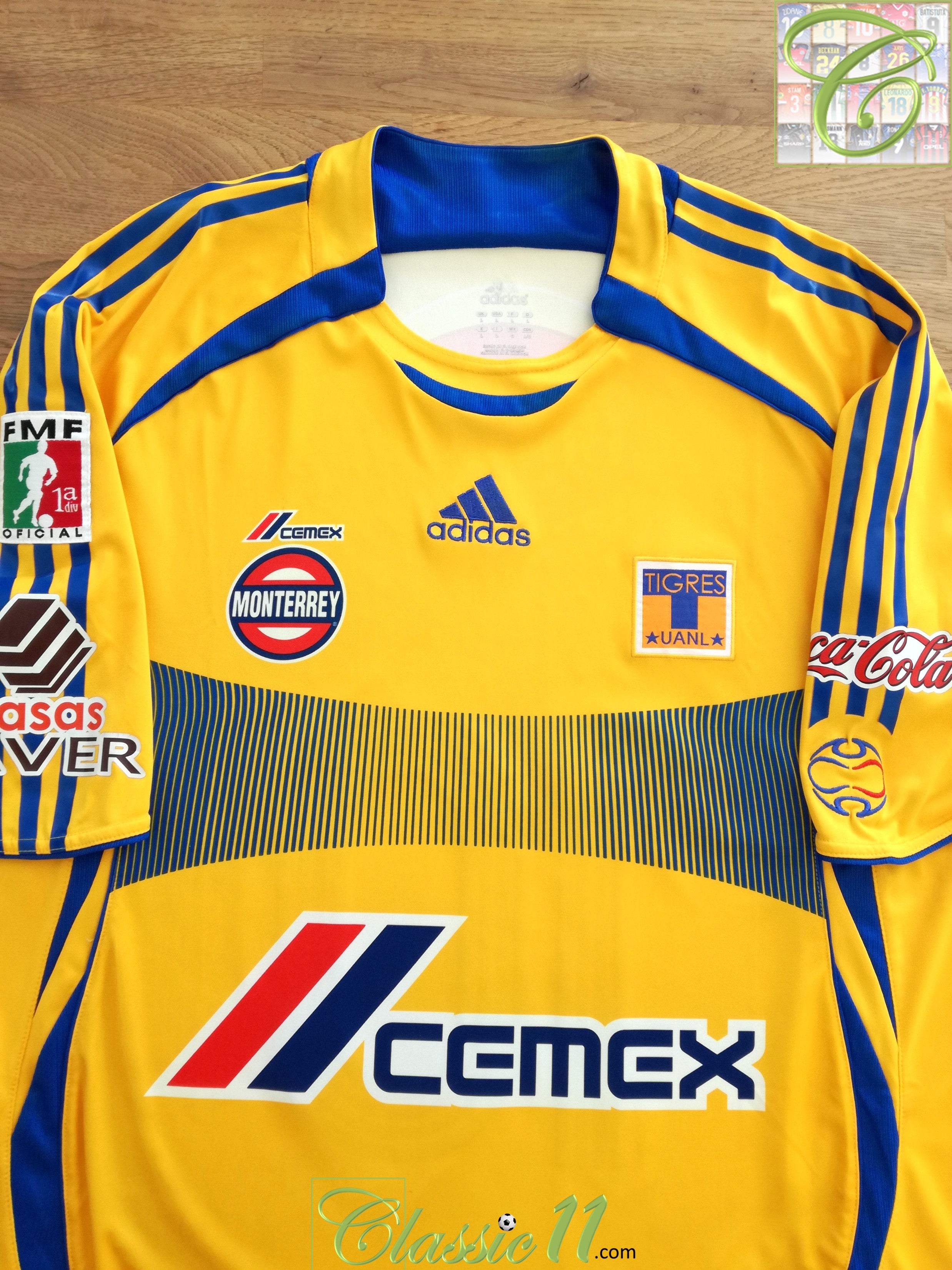 2006/07 Tigres Home FMF Football Shirt