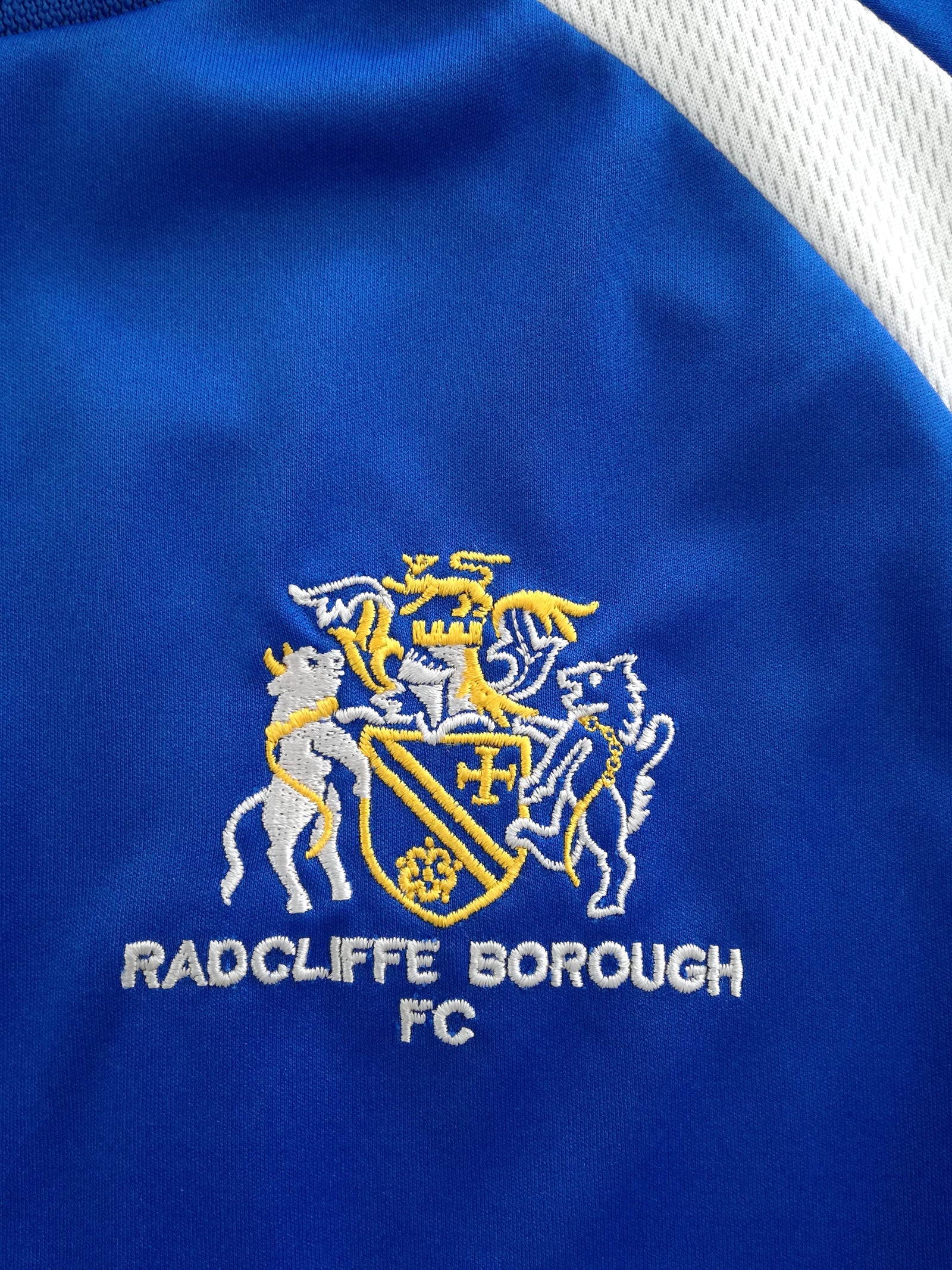 2004/05 Radcliffe Borough Home Match Worn Football Shirt. #11 (L)