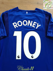 2017/18 Everton Home Premier League Football Shirt Rooney #18