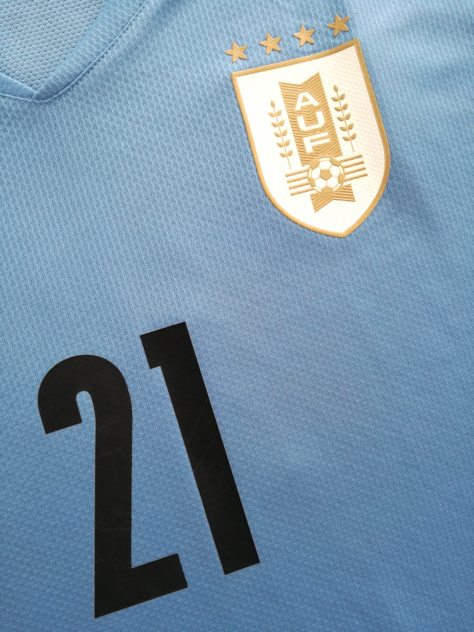 2021/22 Uruguay Home Football Shirt E. Cavani #21 (XL)