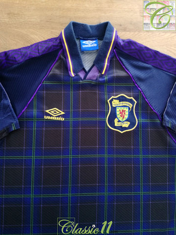 1994/95 Scotland Home Football Shirt (XL)