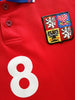 1996 Czech Republic Home European Championship Football Shirt Poborsky #8 (L)