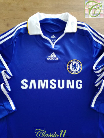 2008/09 Chelsea Home Long Sleeve Football Shirt