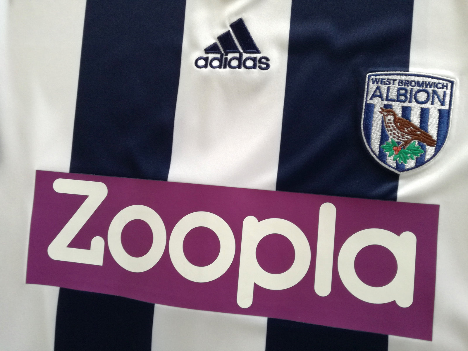 2013/14 WBA Home Premier League Football Shirt Berahino #38 (L)