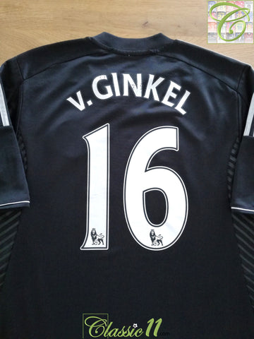 2013/14 Chelsea 3rd Premier League Football Shirt v. Ginkel #16