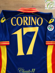 2001/02 Messina 3rd Serie B Football Shirt Corino #17