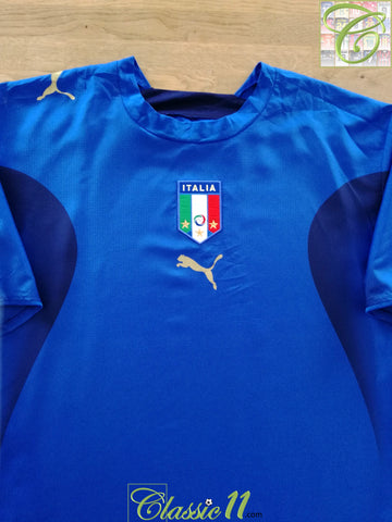 2006 Italy Home Football Shirt