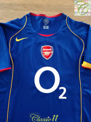 2004/05 Arsenal Away Football Shirt