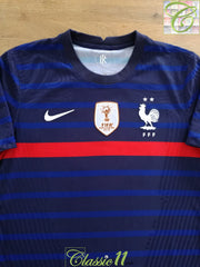 2020/21 France Home Authentic World Champions Football Shirt