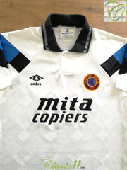 1990/91 Aston Villa Away Football Shirt