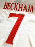 1999/00 England Home Football Shirt Beckham #7 (XXL)