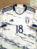 2023/24 Italy Away Football Shirt Barella #18