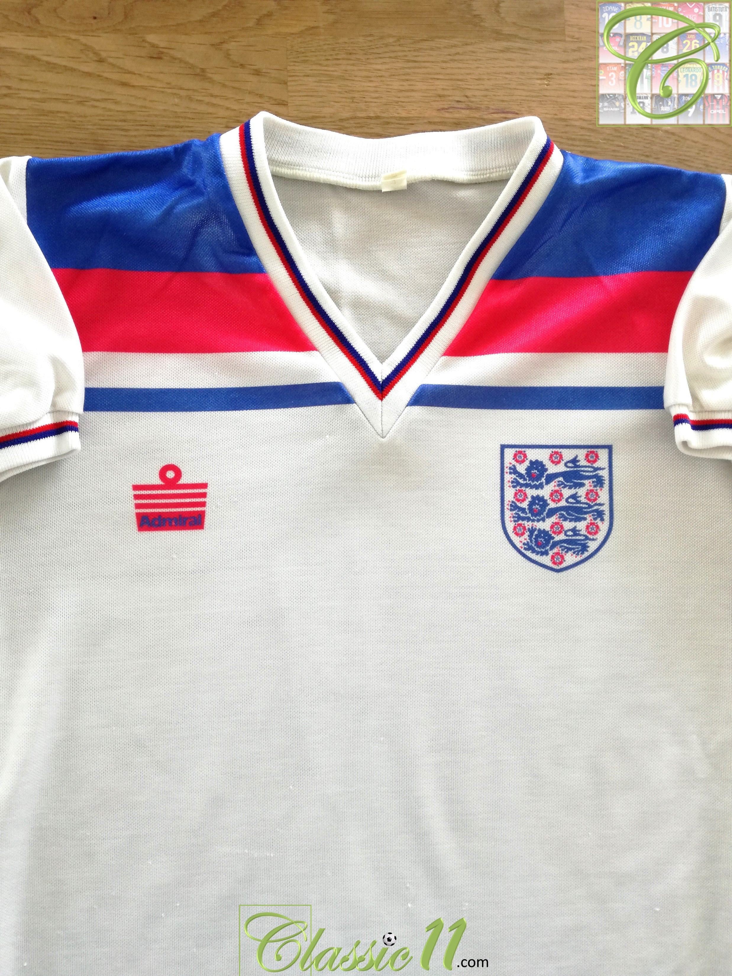 1980/81 England Home Football Shirt (Kids)