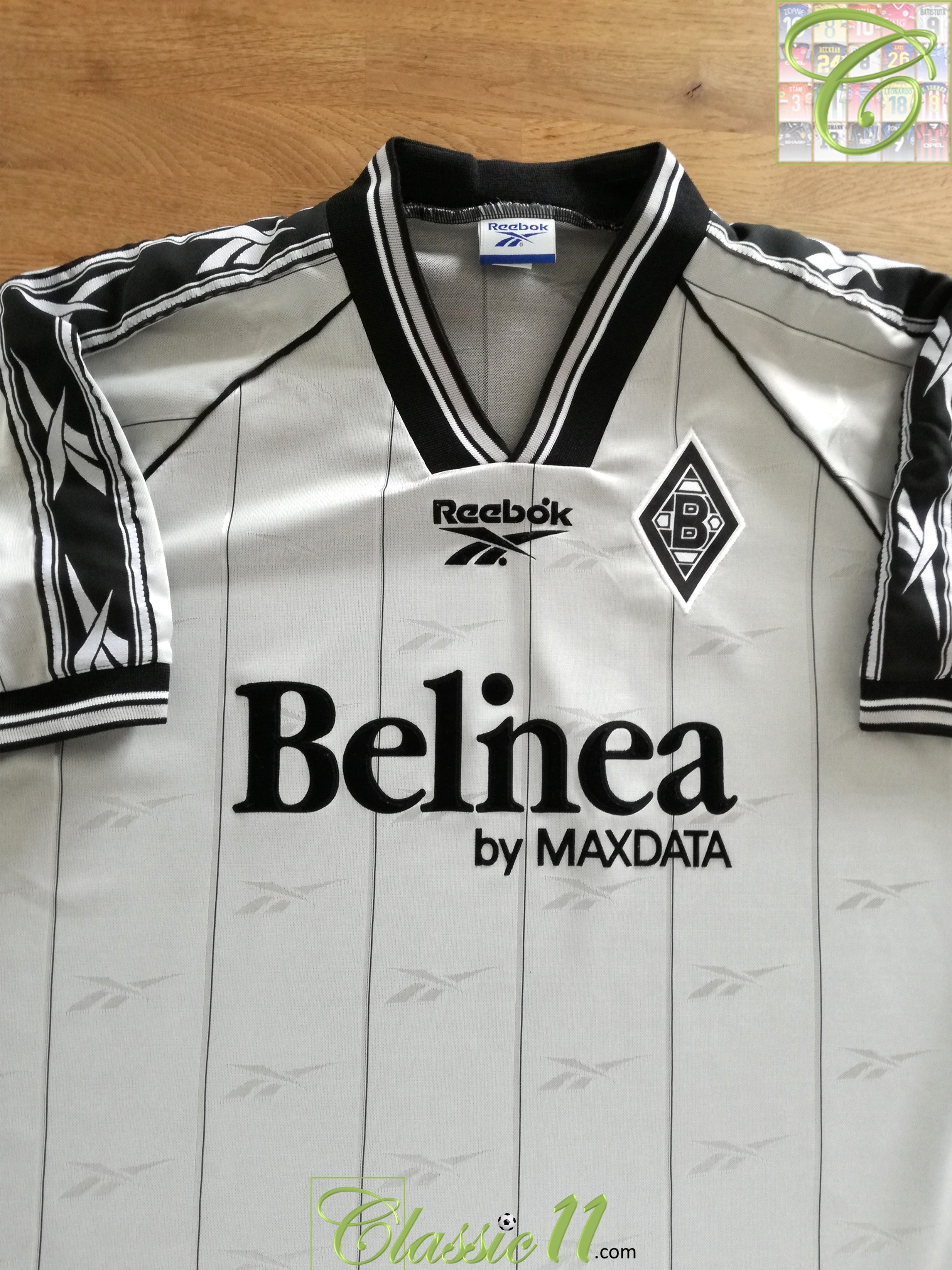 1997/98 Borussia M'gladbach Home Football Shirt