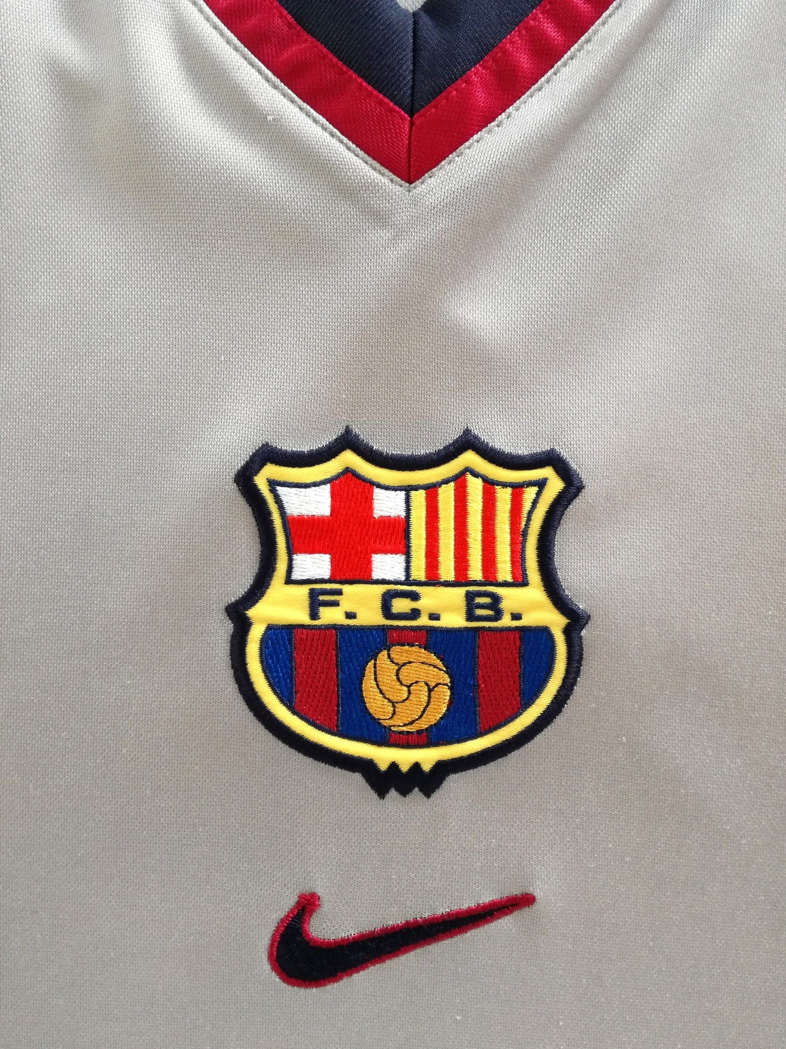 1998/99 Barcelona Away Football Shirt (M)