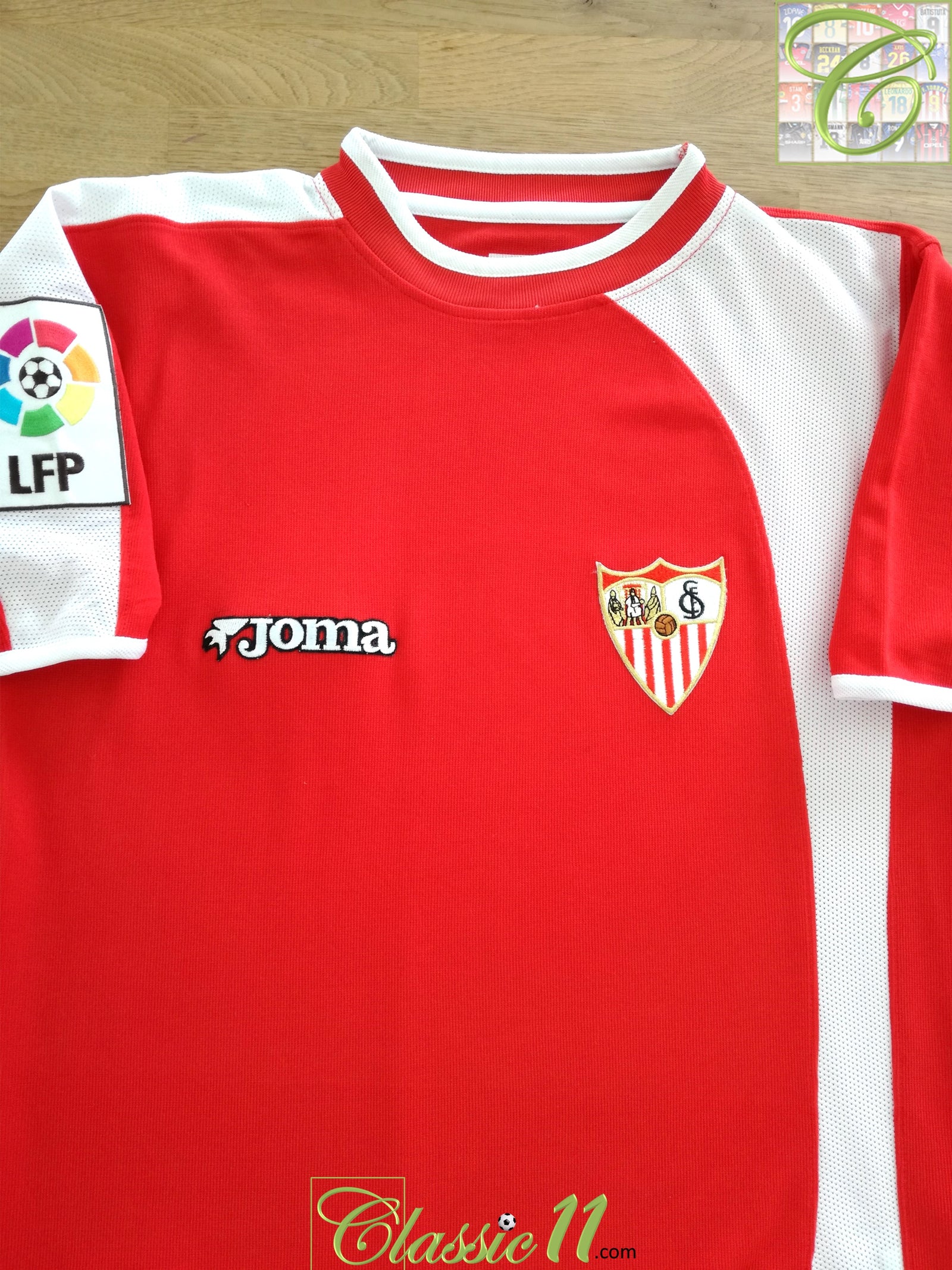 2004/05 Sevilla Away La Liga Football Shirt