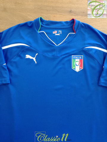 2010/11 Italy Home Basic Football Shirt