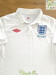 2010 England Home World Cup Football Shirt