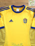 2002/03 Sweden Home Football Shirt